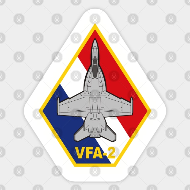 VFA-2 Bounty Hunters - F/A-18 Sticker by MBK